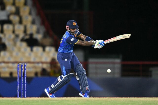 Sri Lanka's Kusal Mendis scored 46 as his team made 201-6 against the Netherlands in the T