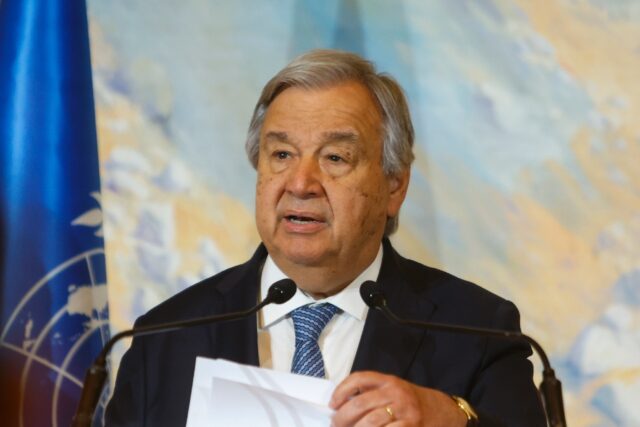 UN Secretary-General Antonio Guterres launched the series of UN-hosted talks on Afghanista