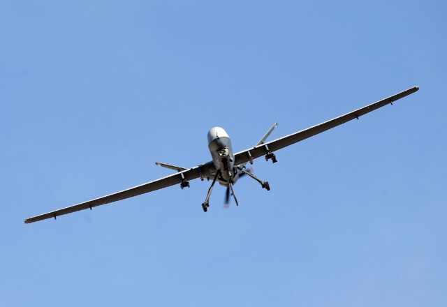 The United States routinely carries out drone flights for reconnaissance purposes