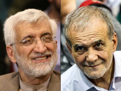 Next week's Iranian presidential election runoff pits ultraconservative Saeed Jalili (left