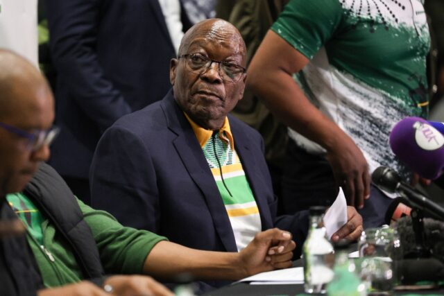 Zuma's party is taking legal action, arguing the election results were rigged