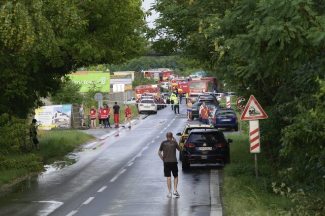Slovakia Train Crash The Associated Press