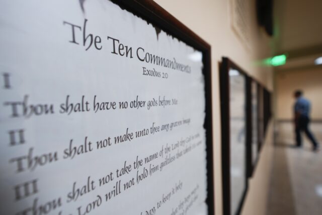 Ten Commandments Lawsuit Louisiana The Associated Press
