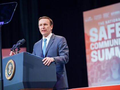 Trump - Senator Chris Murphy (D-CT) delivers remarks at the National Safer Communities Sum