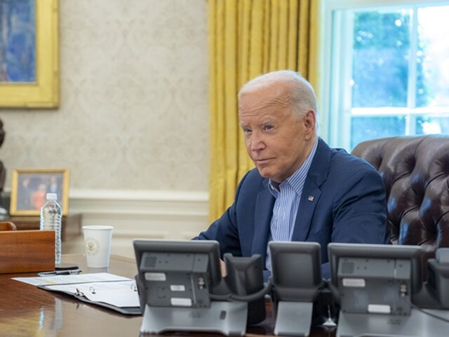 President Joe Biden speaks on the phone with Israeli Prime Minister Benjamin Netanyahu, Th