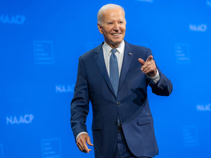 President Joe Biden departs after speaking at the NAACP Convention, Tuesday, July 16, 2024