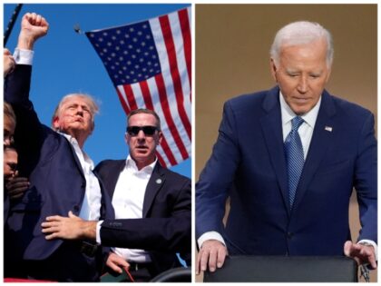 AP Photos -- Trump v Biden