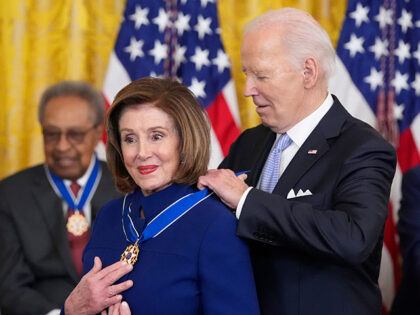 President Joe Biden awards the nation's highest civilian honor, the Presidential Medal of