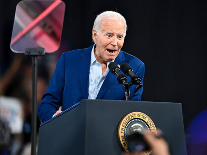President Joe Biden speaks at a campaign rally in Raleigh, N.C., Friday, June. 28, 2024. (
