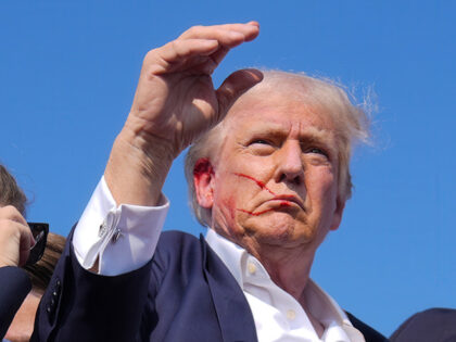 Assassination Republican presidential candidate former President Donald Trump waves from t