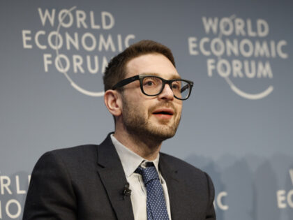 Alex Soros, chairman of Open Society Foundations, during a panel session on the closing da