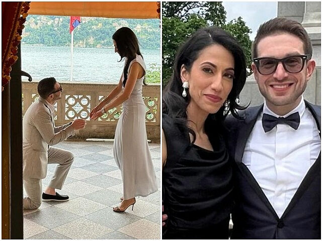 Alex Soros and Huma Abedin