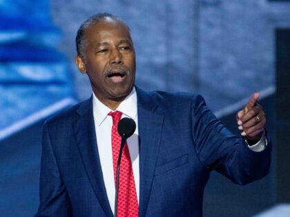 UNITED STATES - JULY 16: Dr. Ben Carson, former Housing & Urban Development Secretary,