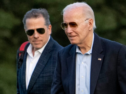 FILE - President Joe Biden, and his son Hunter Biden …