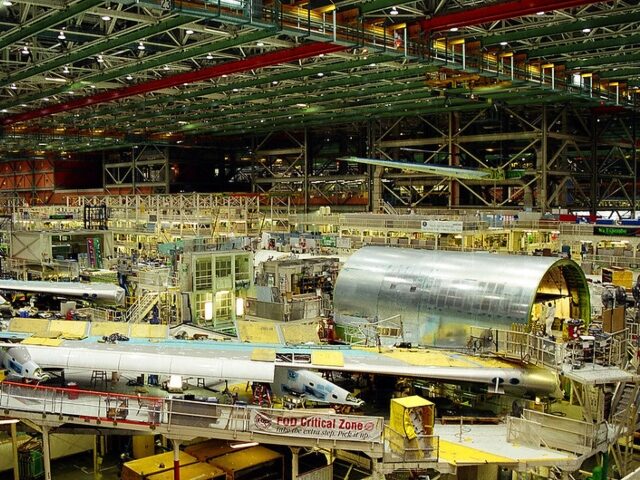 Boeing factory