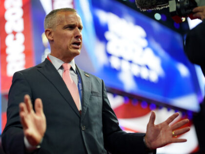 Corey Lewandowski, former campaign manager of former US President Donald Trump, during the