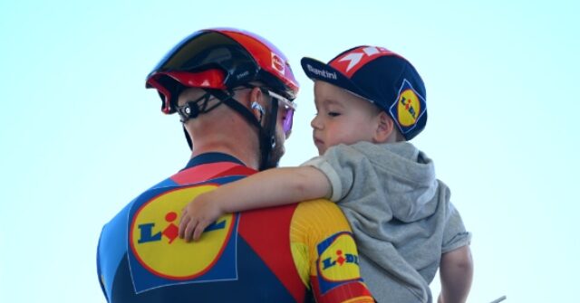 Cyclist Julien Bernard Hit with Fine for Kissing Wife and Son During Tour de France
