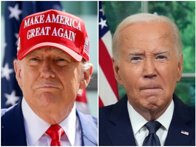 Donald Trump and Joe Biden