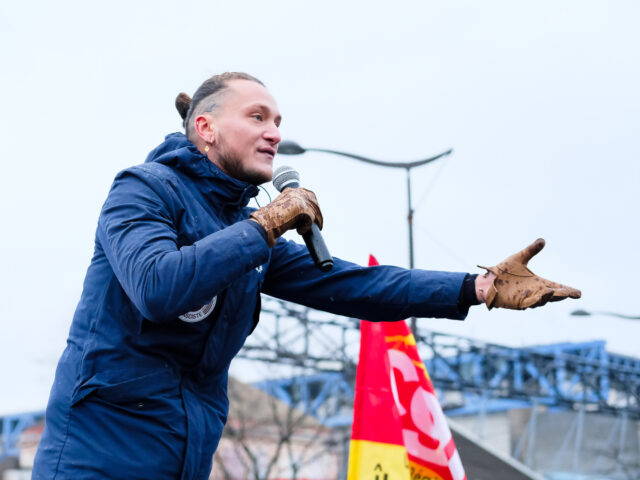 Raphael Arnault of the Jeune Garde anti-fascist movement, in Paris, France, on December 5,