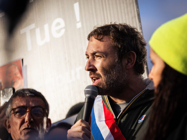 PARIS, FRANCE - 2023/11/19: Thomas Portes, deputy of La France Insoumise parliamentary gro