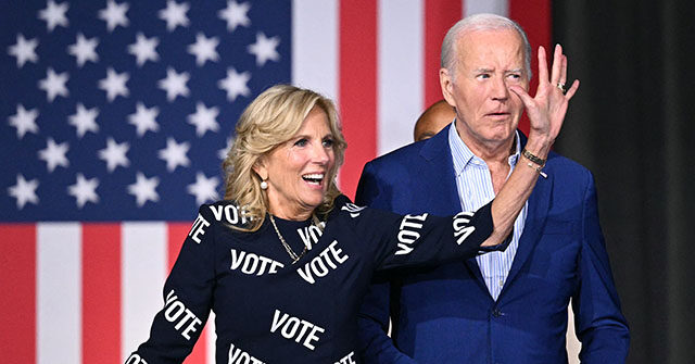 Vogue Touts Power of Jill Biden Who Says Husband Will 'Continue to Fight'