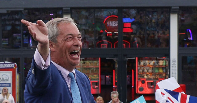 Beachhead Won: Nigel Farage Wins UK Parliament Seat For First Time