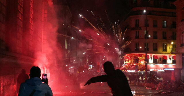 WATCH: Leftist Radicals Riot in France Despite Victory in Elections