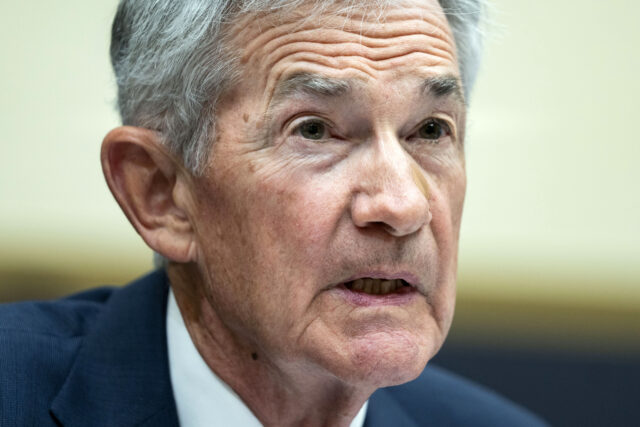 WASHINGTON, DC - JULY 10: Federal Reserve Bank Chair Jerome Powell speaks during a House F