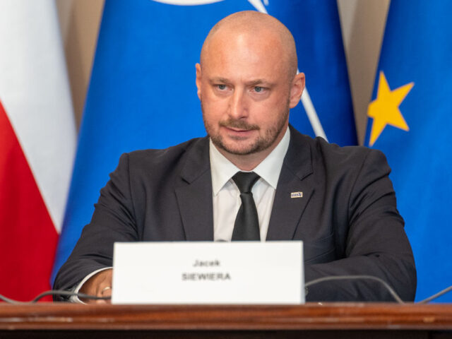 WARSAW, POLAND - 2024/07/08: Jacek Siewiera, Secretary of State, Head of the National Secu