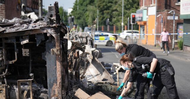 Man Charged Violent Disorder and Arson over Burning of Bus in Leeds