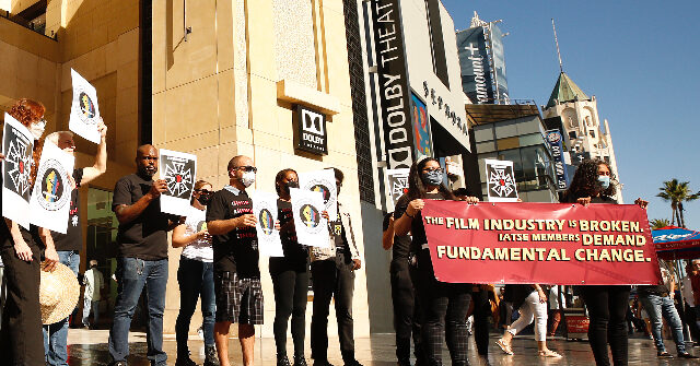 Hollywood Union IATSE Endorses Kamala Harris as Members Face Unprecedented Unemployment