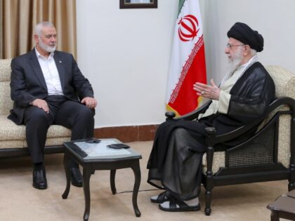 In this photo released by an official website of the office of the Iranian supreme leader,