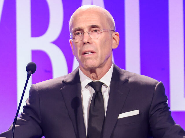 Jeffrey Katzenberg speaks onstage