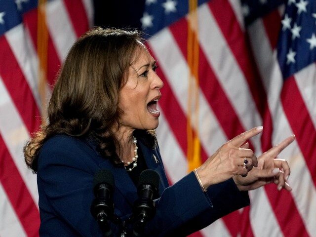 Vice President Kamala Harris during a campaign event in Milwaukee, Wisconsin, US, on Tuesd