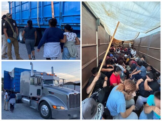 Migrants Found in Mexican 18-Wheeler near Texas Border (Photos courtesy of Mexico's Nation