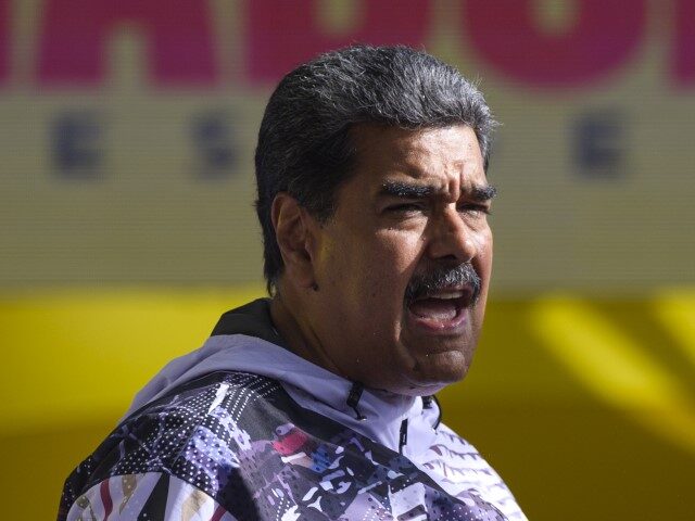 Nicolas Maduro, Venezuela's president, speaks during a campaign rally in Caracas, Ven