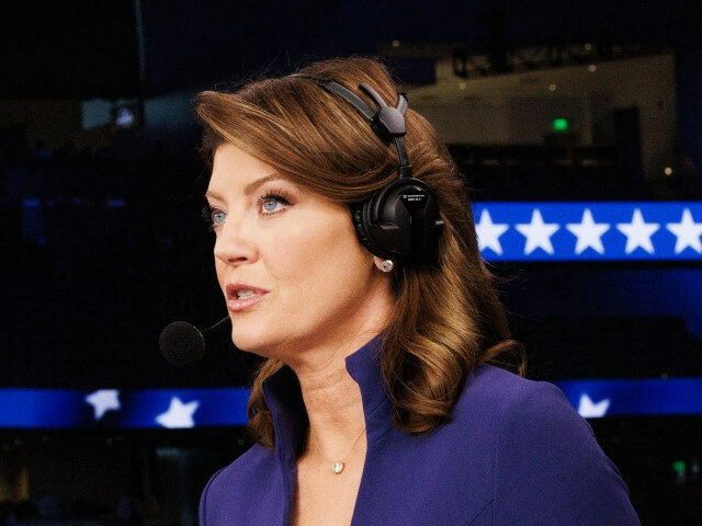 Norah O'Donnell, CBS Evening News Anchor and Managing Editor, at the 2024 Republican