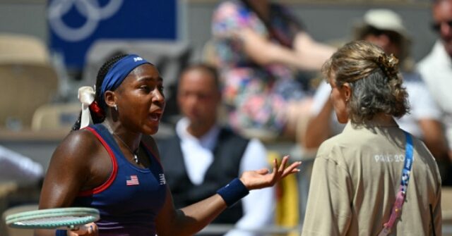 WATCH: U.S. Tennis Olympian Coco Gauff In Tears After Arguing with Umpire During Loss to Croatia