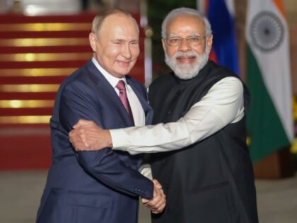 Putin in New Delhi for Bilateral Talks with Modi as India Takes Delivery of Russian Weapon