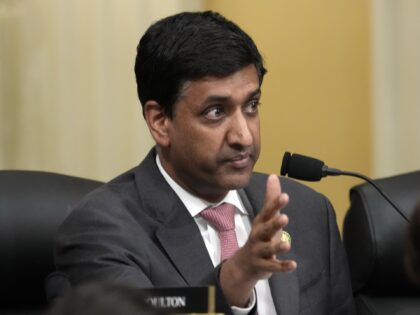 Rep. Ro Khanna, D-Calif., questions witnesses during a hearing of a special House committe