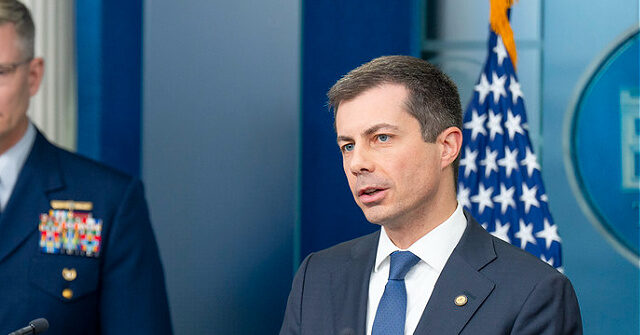 <div>Buttigieg: Building 8 EV Charging Stations Under .5 Billion Investment for Them Is 'On Track'</div> <div>Buttigieg: Building 8 EV Charging Stations Under .5 Billion Investment for Them Is 'On Track'</div>