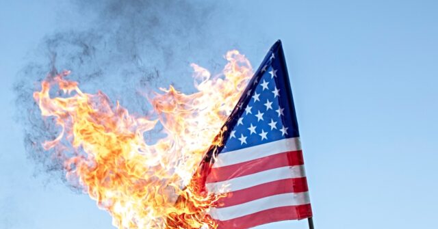 Trump: People Who Burn the American flag 'Should Get' One Year in Jail