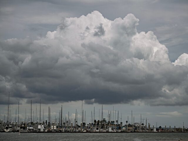 Boats sit in a marina ahead of the arrival of Tropical Storm Beryl in Corpus Christi, Texa