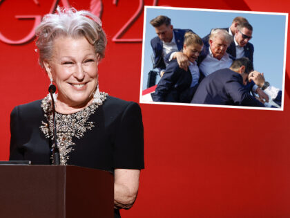 LOS ANGELES, CALIFORNIA - FEBRUARY 27: Bette Midler accepts the Collaborator award onstage