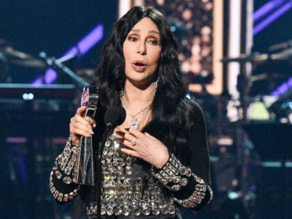 Cher at the 2024 iHeartRadio Music Awards held at the Dolby Theatre on April 1, 2024 in Lo