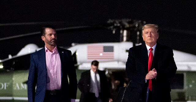 Donald Trump Jr. Reacts to Shooter Flying Drone over Rally