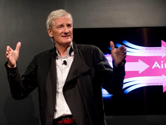 Inventor James Dyson launches the Dyson DC41 Ball vacuum and the Dyson Hot heater fan on W