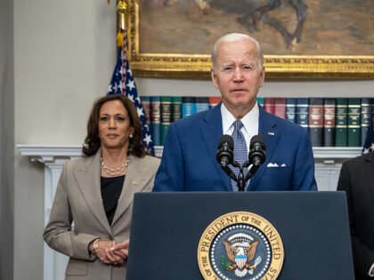 President Joe Biden, joined by Vice President Kamala Harris, Secretary of Health and Human
