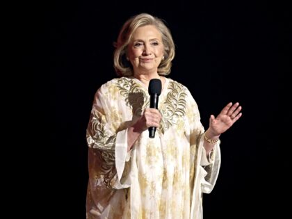 NEW YORK, NEW YORK - JUNE 16: Hillary Clinton speaks onstage during the The 77th Annual To
