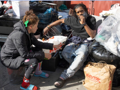 Sweep of homeless encampment in New York City